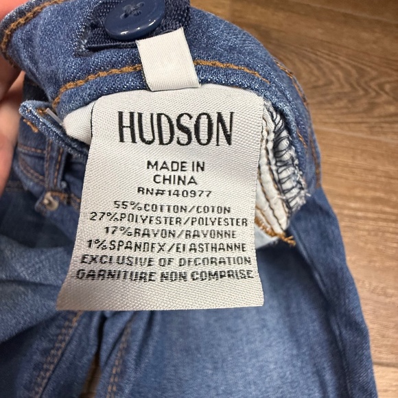 Hudson Kids Girls Meg Skinny jeans Mellow Blue Size 10, NWT, Back to School - Picture 9 of 14